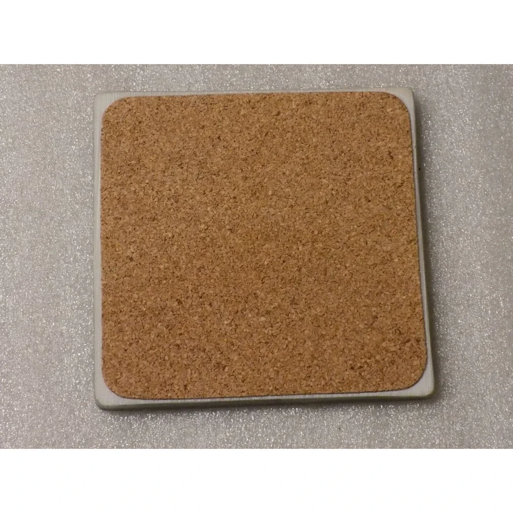 Lot Of 4 Wolf Marble Stoneware Coasters Set